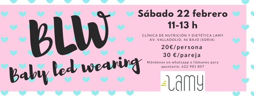 Dietista Nutricionista en Soria: Curso de BLW (baby led weading)